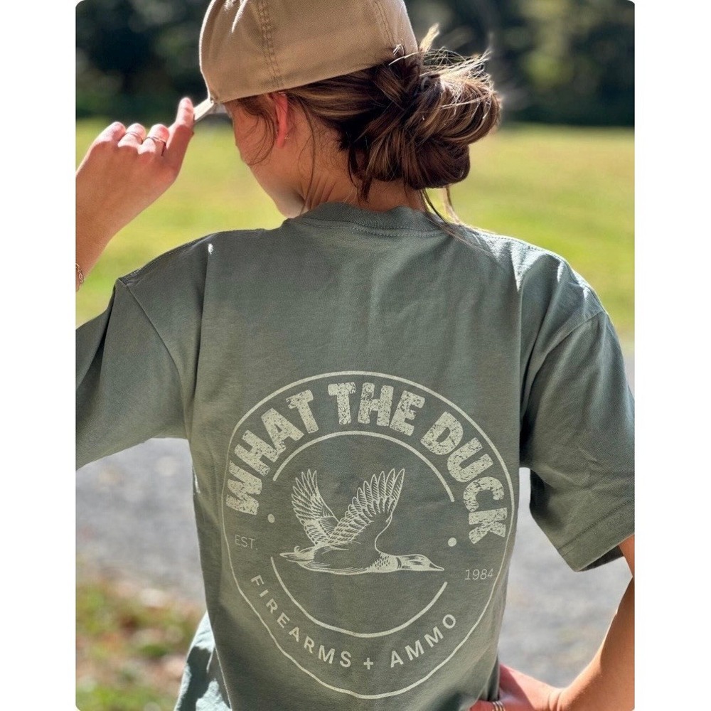 What The Duck Firearms & Ammo Graphic T-Shirt Unisex New Multiple Colors Sizes